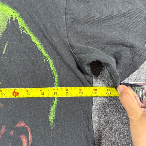 Y2K Wiz Khalifa Big Head Graphic T-shirt Black Mens Size Medium #1156 - Picture 6 of 8